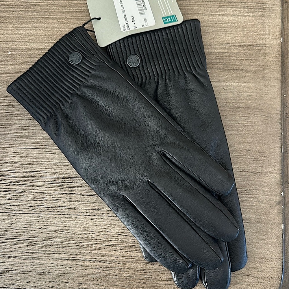 Canada Goose Leather Gloves NWT